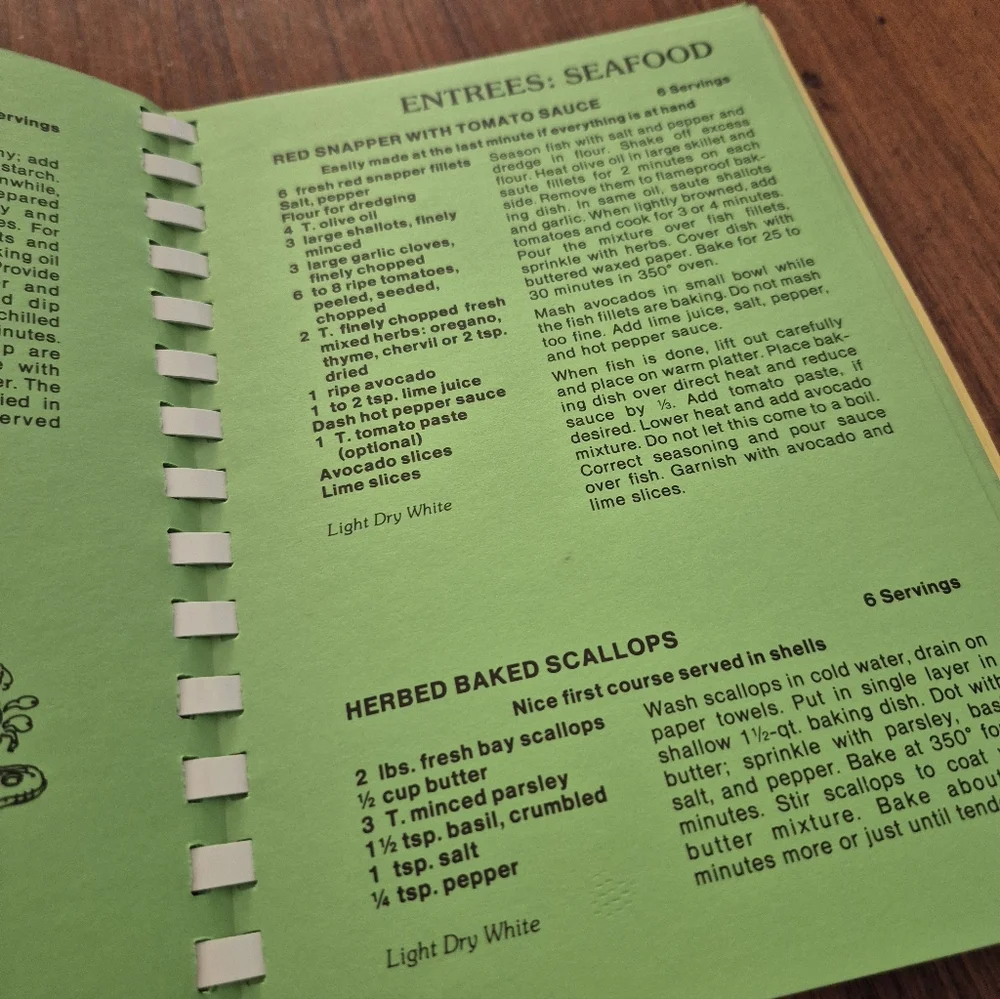 Vintage Spiral-Bound Soupcan Recipe Book